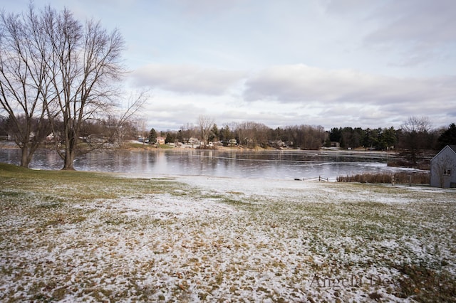 property view of water