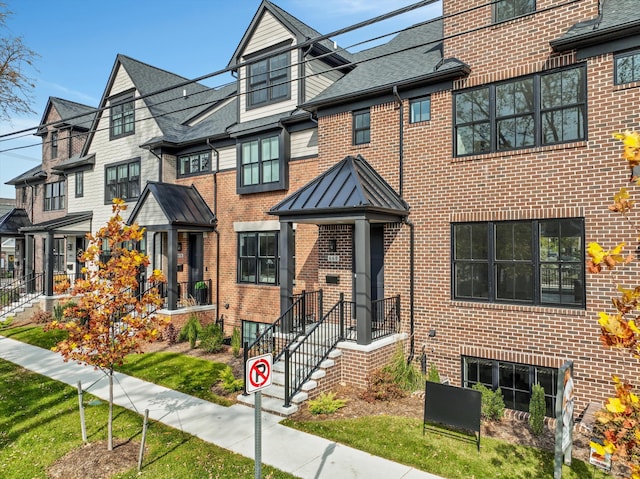 view of townhome / multi-family property