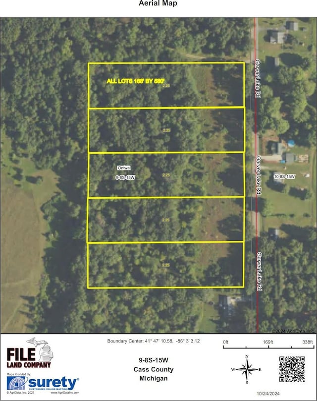 LOT3 Garver Lake Rd, Edwardsburg MI, 49112 land for sale