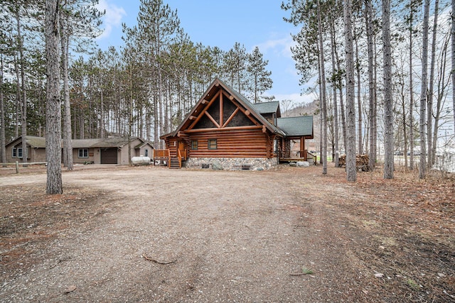 view of cabin