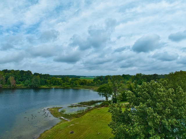 property view of water