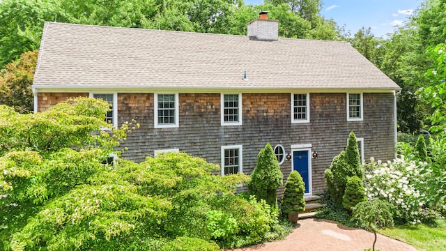 view of colonial house