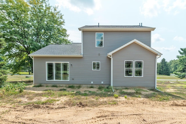 view of rear view of house