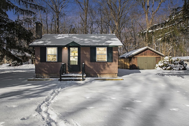 view of front of house