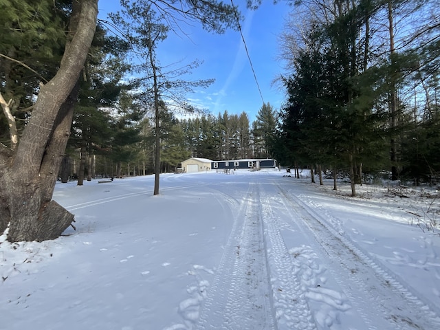 view of road