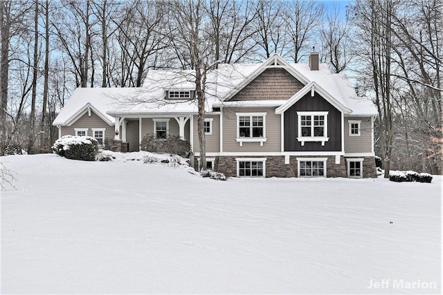 view of front of house