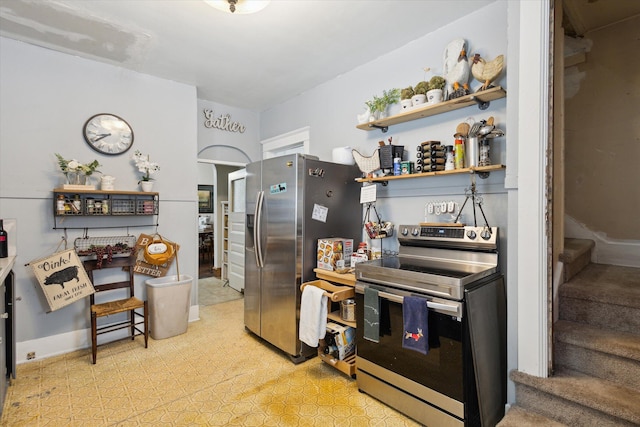 kitchen featuring stainless steel appliances