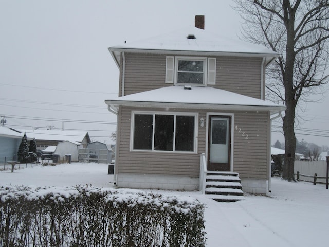 view of front of house