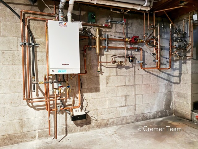 utilities with tankless water heater