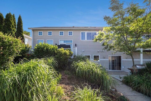 view of rear view of property