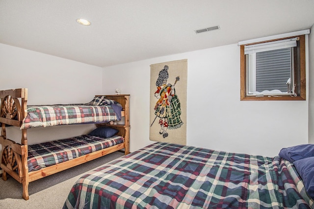 bedroom featuring carpet floors