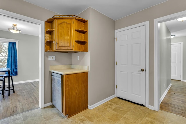 kitchen featuring stainless steel dishwasher