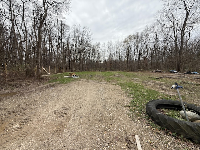 view of road