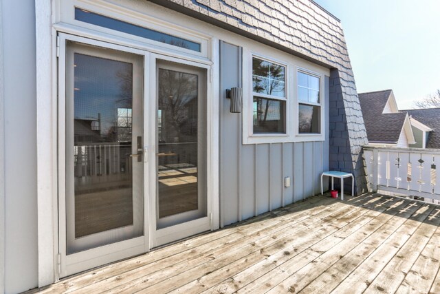 view of deck
