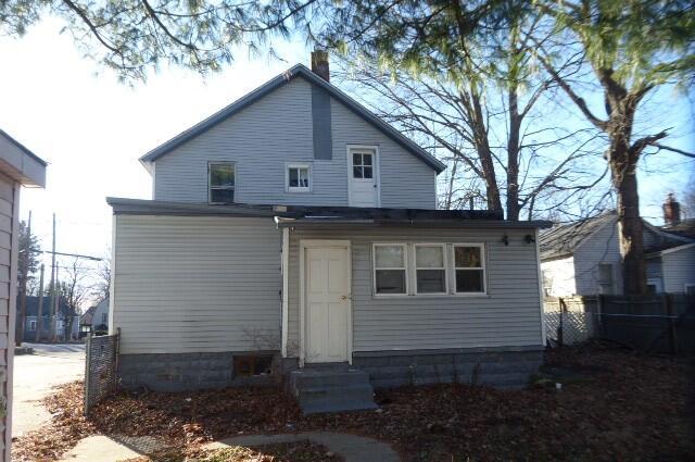 view of back of property