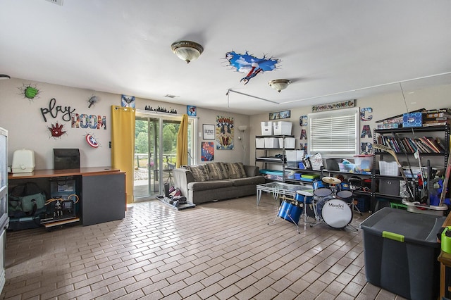 view of living room