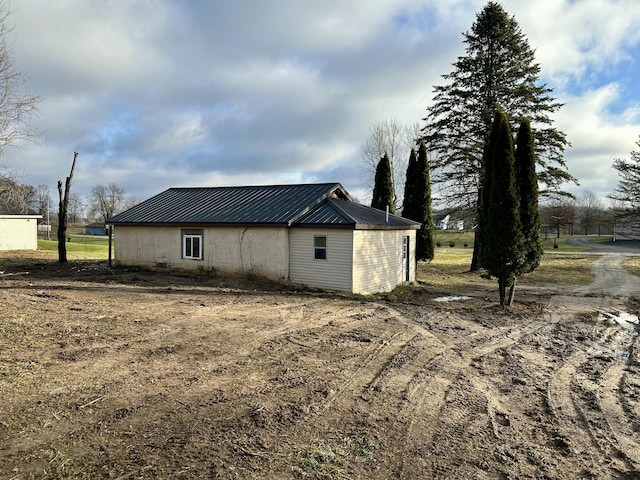 view of property exterior