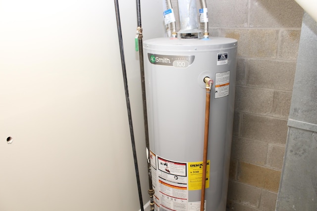 utilities with gas water heater