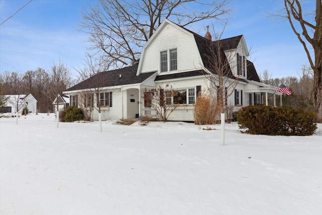 view of cape cod-style house