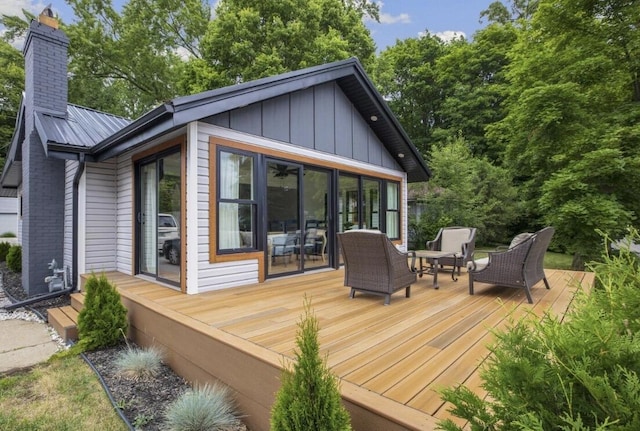 24112 N Shore Dr, Edwardsburg, MI 49112 - view of deck
