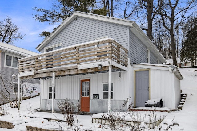 view of front of house