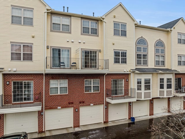 view of rear view of property