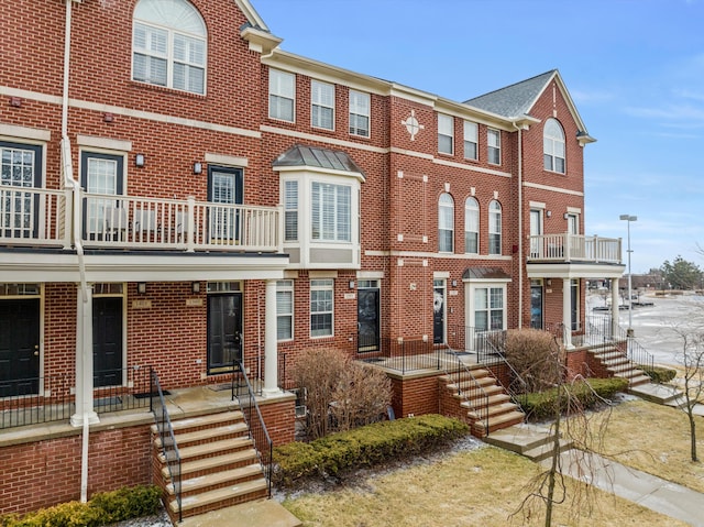 view of townhome / multi-family property