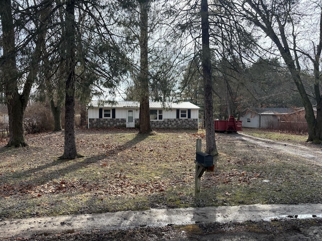 view of ranch-style home