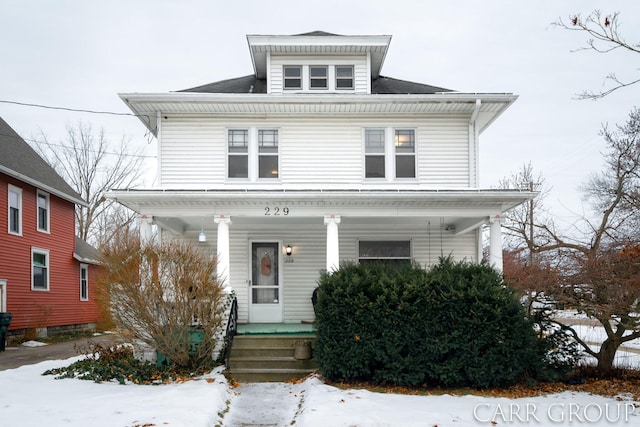 view of front of house