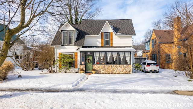 view of front of house