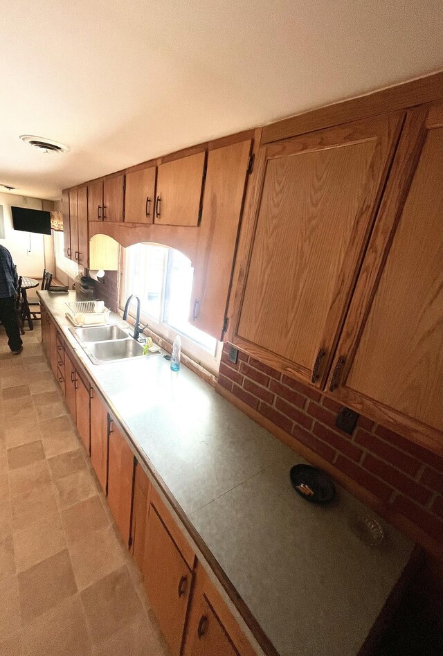 kitchen with sink