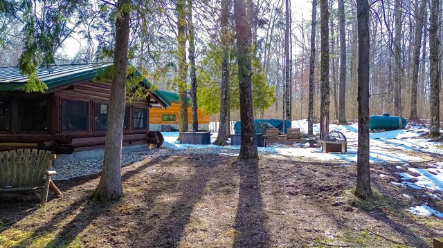 6919 E Free Soil Rd, Free Soil, MI 49411 - view of yard with a patio area