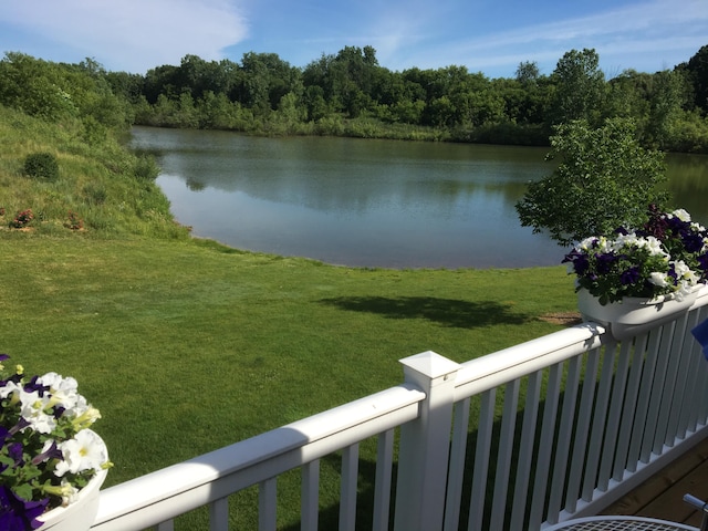 property view of water