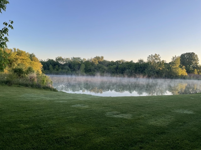 property view of water