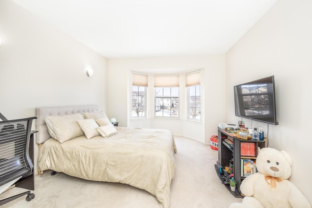 bedroom featuring carpet floors