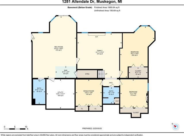1281 Allendale Dr, Muskegon, MI 49445