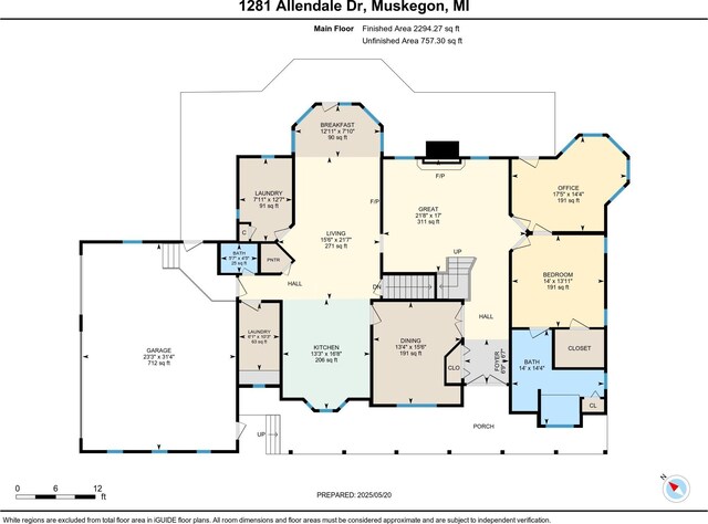 1281 Allendale Dr, Muskegon, MI 49445
