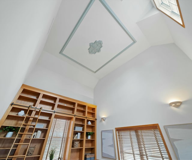 details featuring a skylight