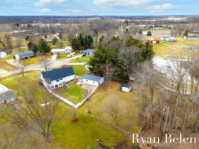 drone / aerial view