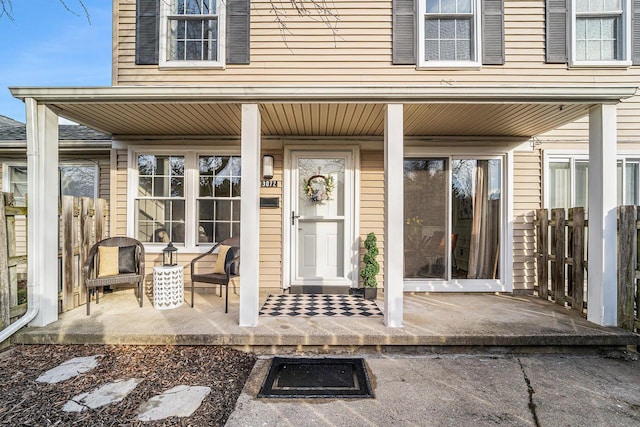 view of property entrance