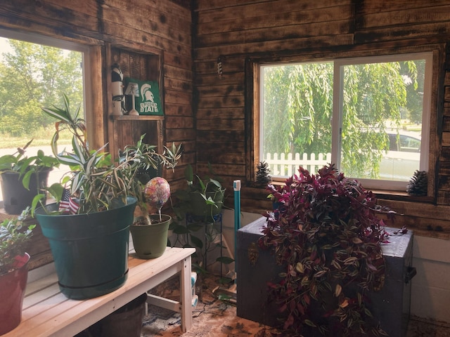 view of dining room