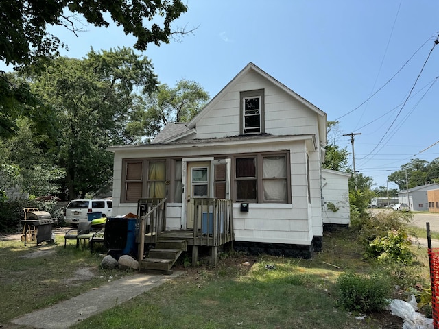 view of front of house