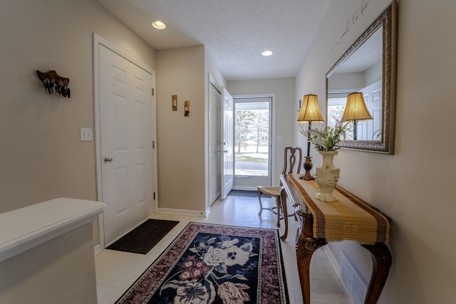 view of foyer entrance