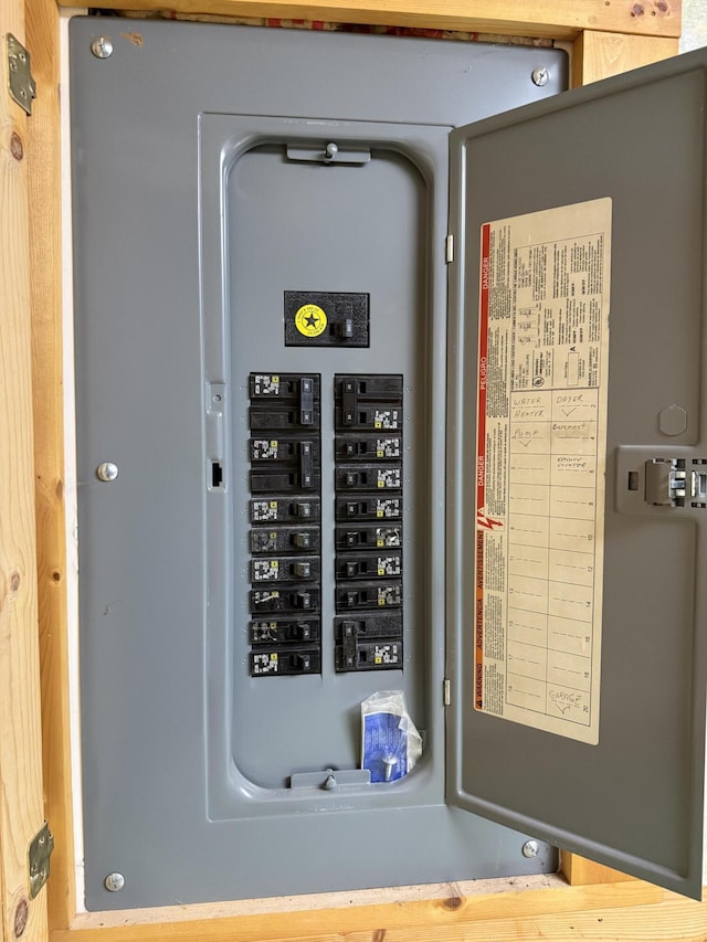 utilities with electric panel