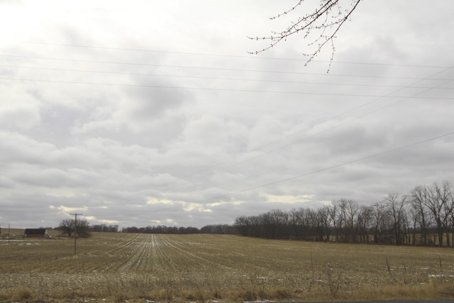 view of nature with a rural view