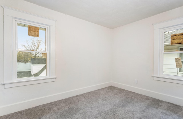 empty room with carpet