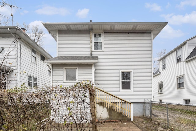 view of back of property