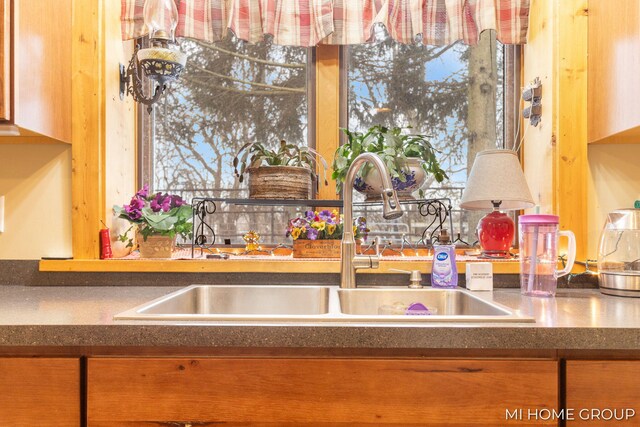 kitchen with sink