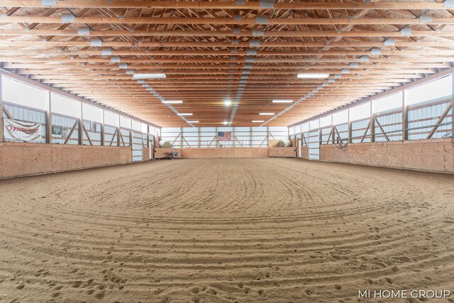 view of stable