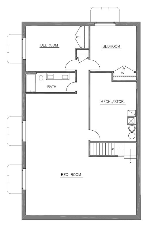 412 Sabine Dr Unit 11, Muskegon, MI 49442 - floor plan / room layout